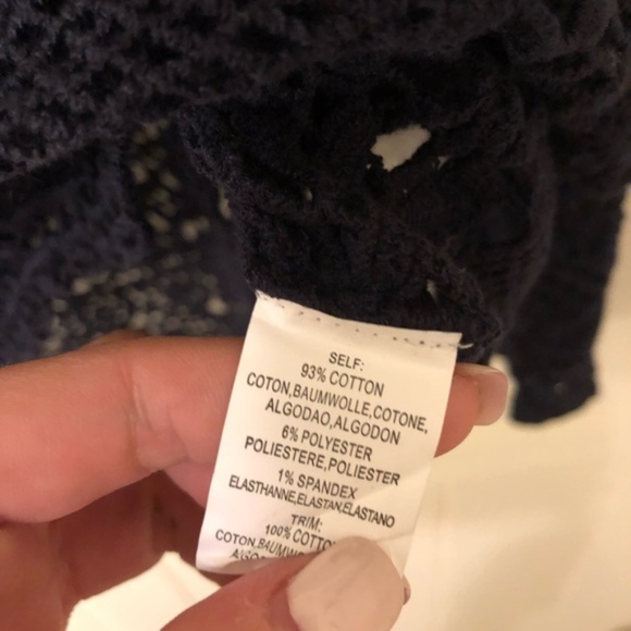 ⬇️Anthropologie | Deletta Crochet Top sz S ✨ - Picture 3 of 3